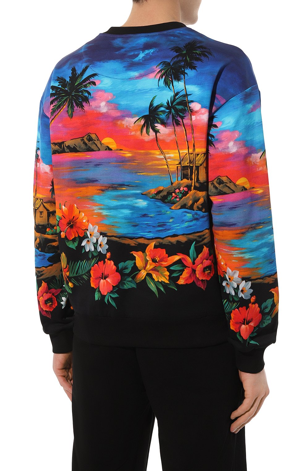 Хлопковый свитшот DOLCE & GABBANA, арт. G9ABTT/HI75N, фото 4