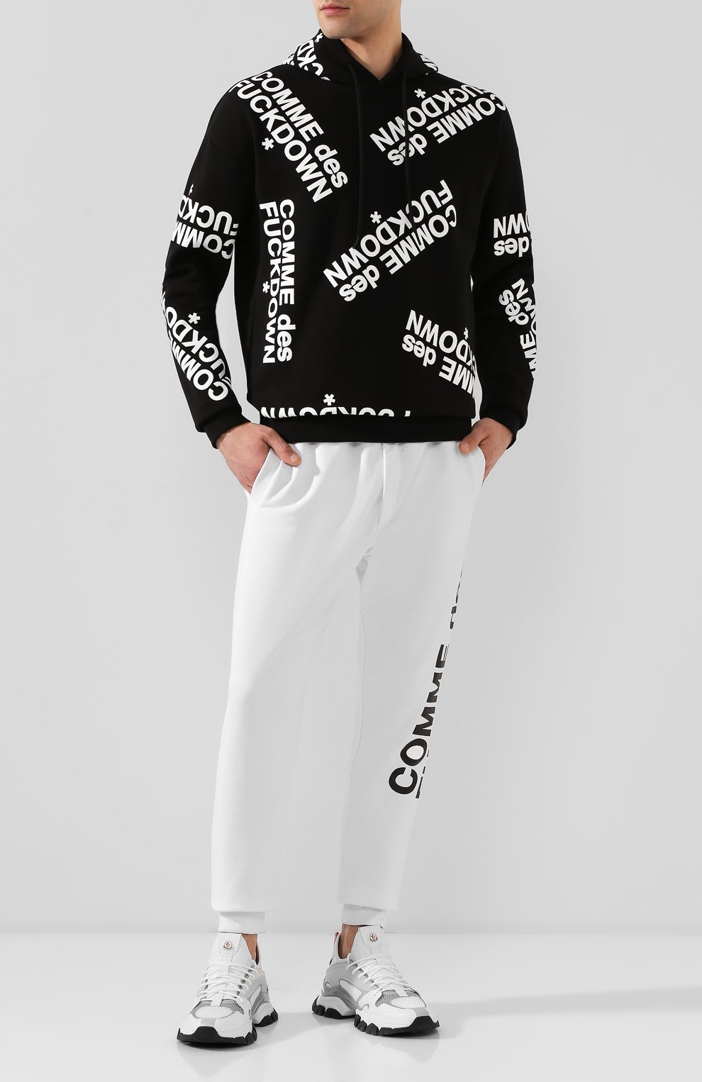 Хлопковое худи COMME DES FUCKDOWN, арт. CDFU713, фото 2