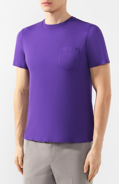 Хлопковая футболка RALPH LAUREN, арт. 790687036, фото 3