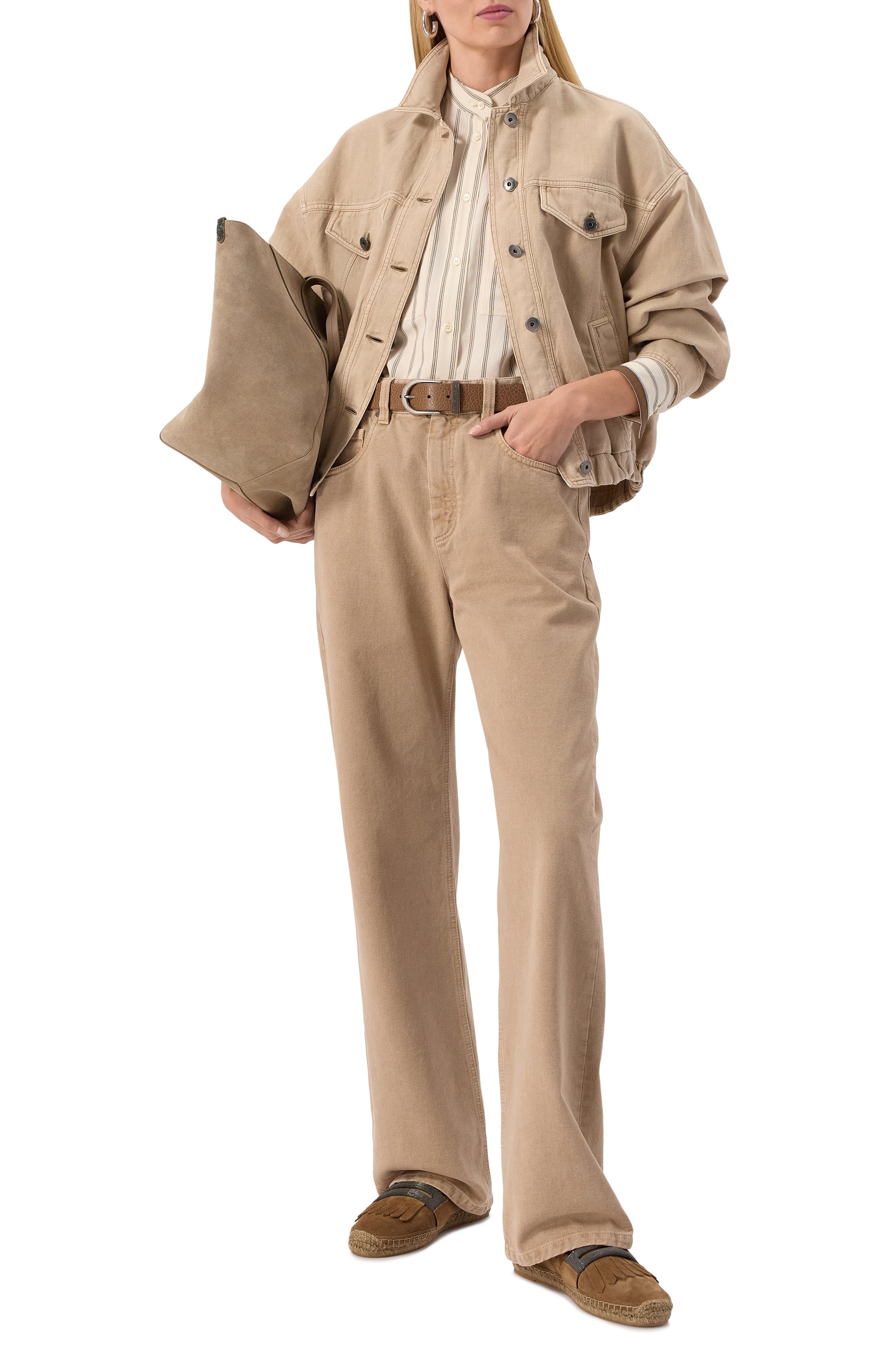 Джинсовая куртка BRUNELLO CUCINELLI, арт. ML996FX716, фото 2