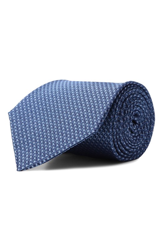 Шелковый галстук Kiton UCRVKLC06L3701 Синий UCRVKLC06L3701