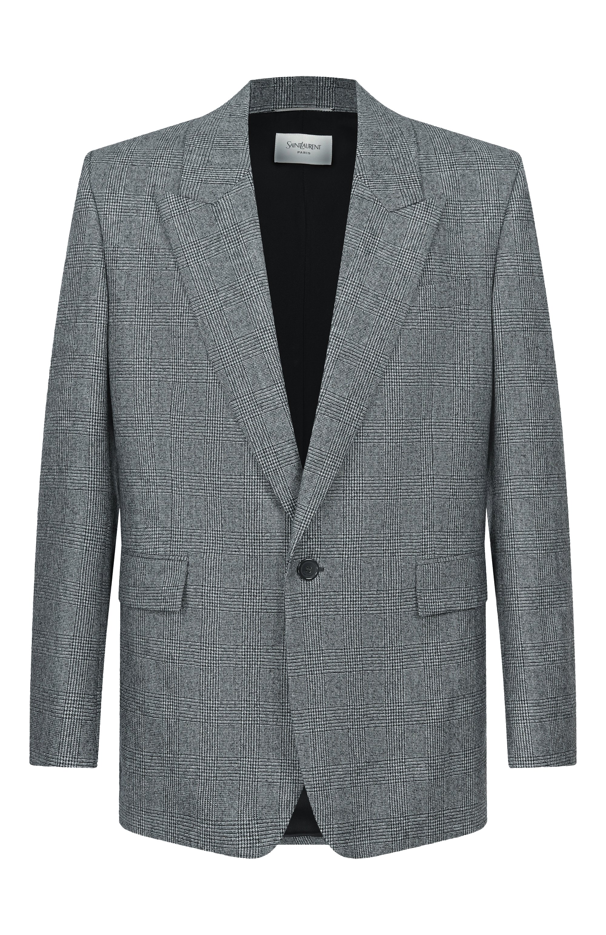 Шерстяной пиджак SAINT LAURENT, арт. 837196/Y5H54, фото 1