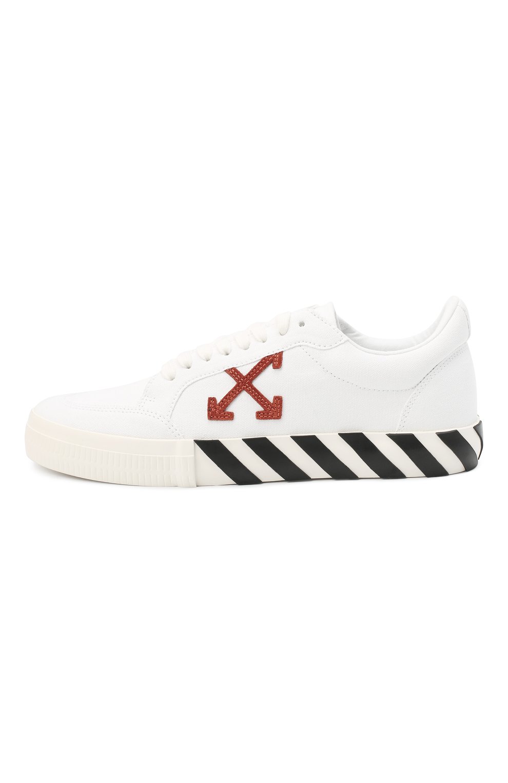 Текстильные кеды vulcanized OFF-WHITE, арт. 0MIA085R21FAB0020116, фото 3
