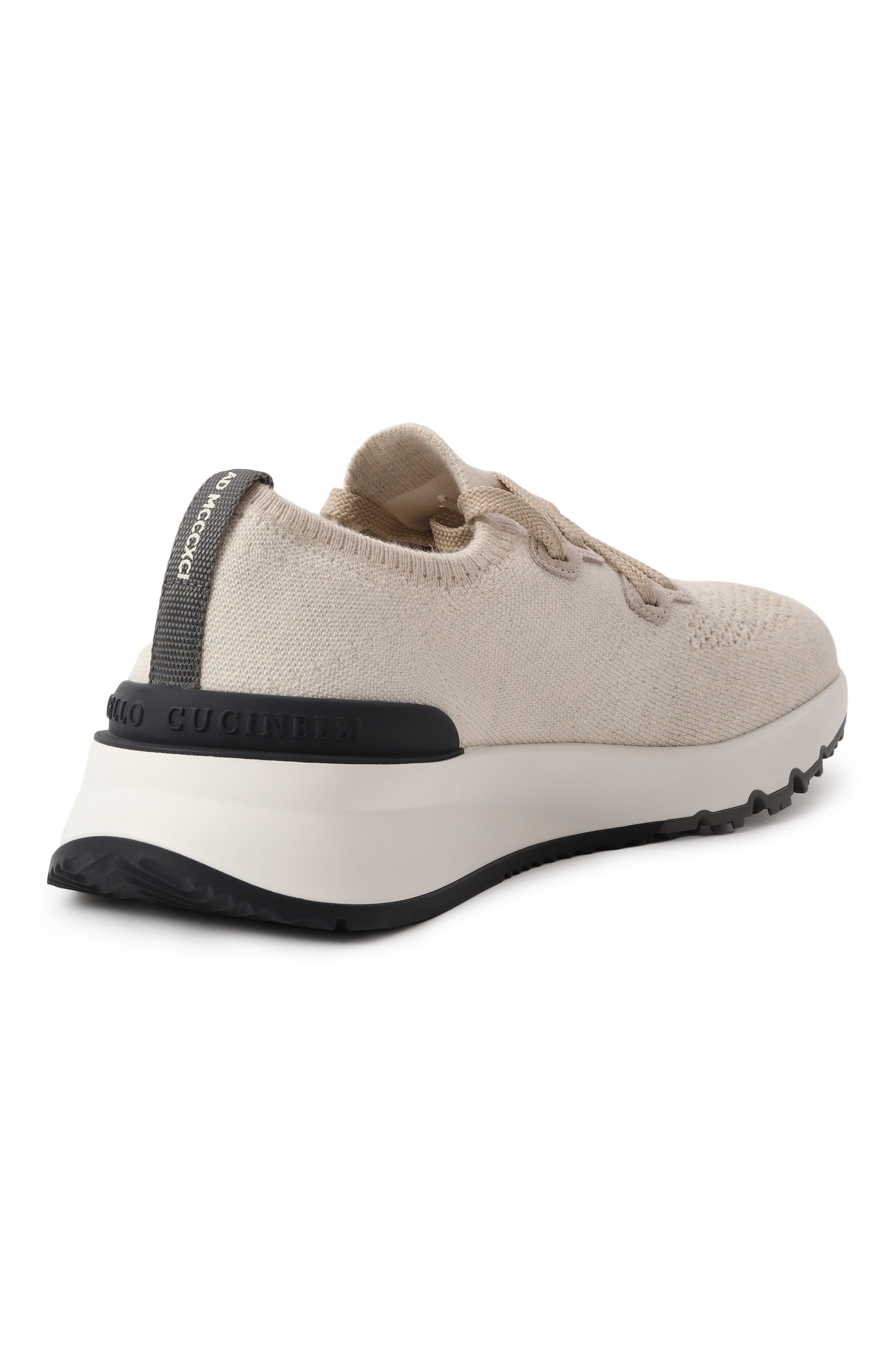 Текстильные кроссовки BRUNELLO CUCINELLI, арт. MZUKIB2051, фото 5