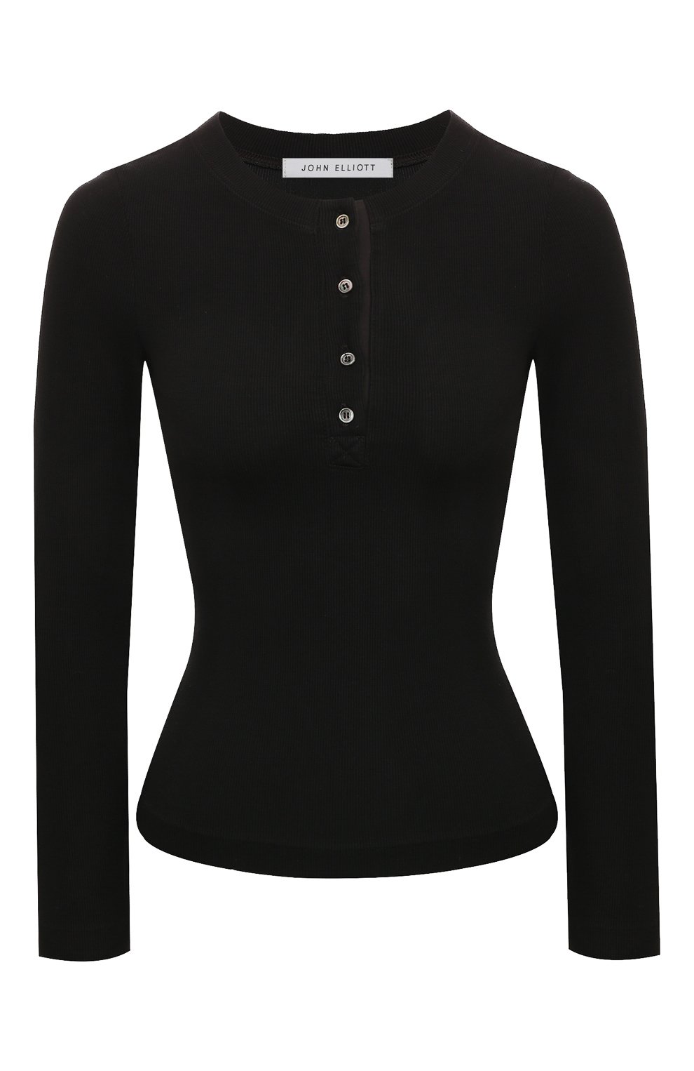 Лонгслив-хенли из вискозы JOHN ELLIOTT, арт. WA296C1210A, фото 1