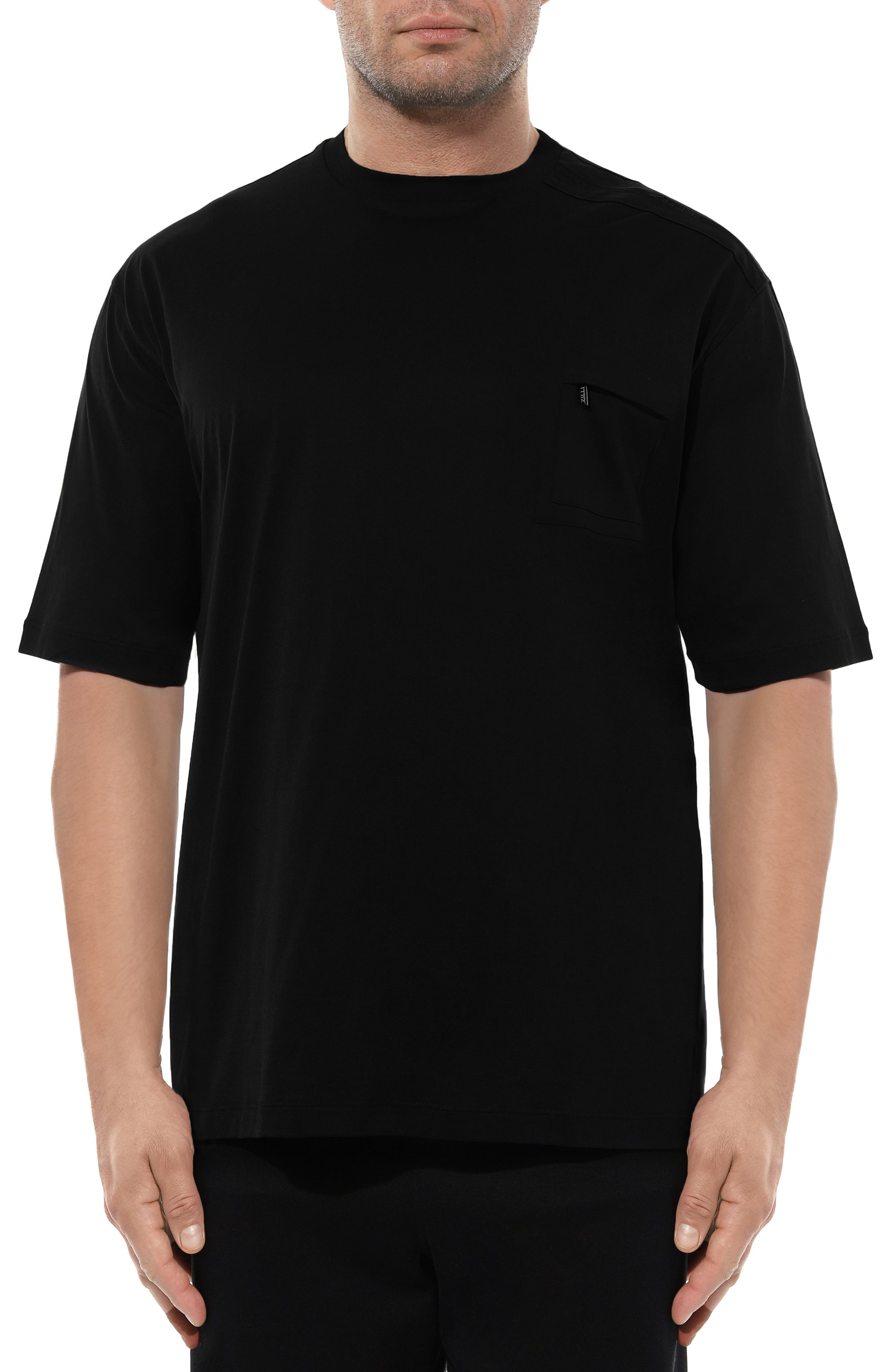 Хлопковая футболка ZILLI, арт. TSR001M0110VZP000/62, фото 3