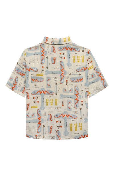 Льняная рубашка GUCCI, арт. 600395 XWAHX, фото 2