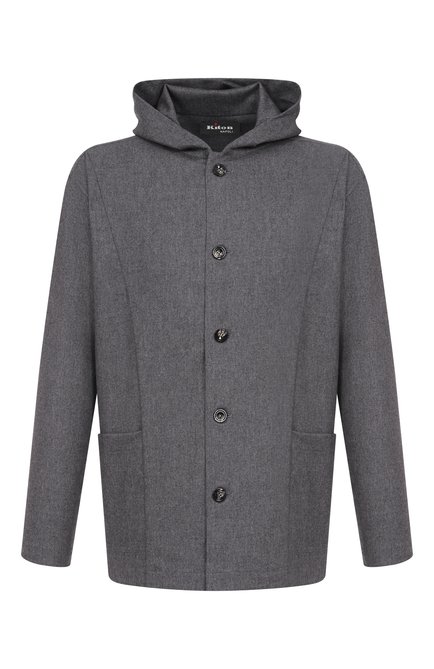 Мужская шерстяная рубашка KITON, арт. UMCLUCAK0124G02