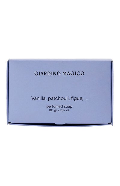 Твердое парфюмированное мыло vanilla, patchouli, figue (80g) GIARDINO MAGICO, арт. 4640200323729, фото 1