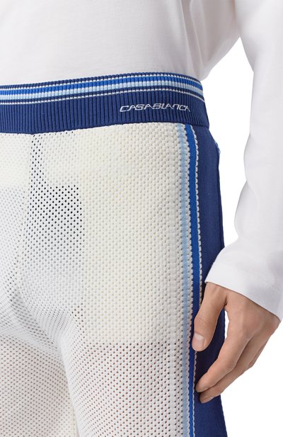 Шорты из хлопка и шерсти CASABLANCA, арт. M-SS26-KW-1306-01, фото 5