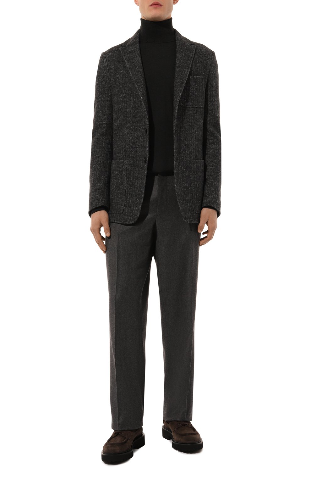 Пиджак из шерсти и хлопка CANALI, арт. J0147/JJ02551, фото 3