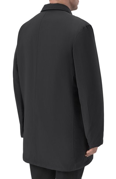 Пальто с подкладкой из овчины KITON черного цвета по цене 1835000 руб., арт. UW1932AV0403F21_62-68, фото 4 Пальто с подкладкой из овчины KITON, арт. UW1932AV0403F21_62-68, фото 4