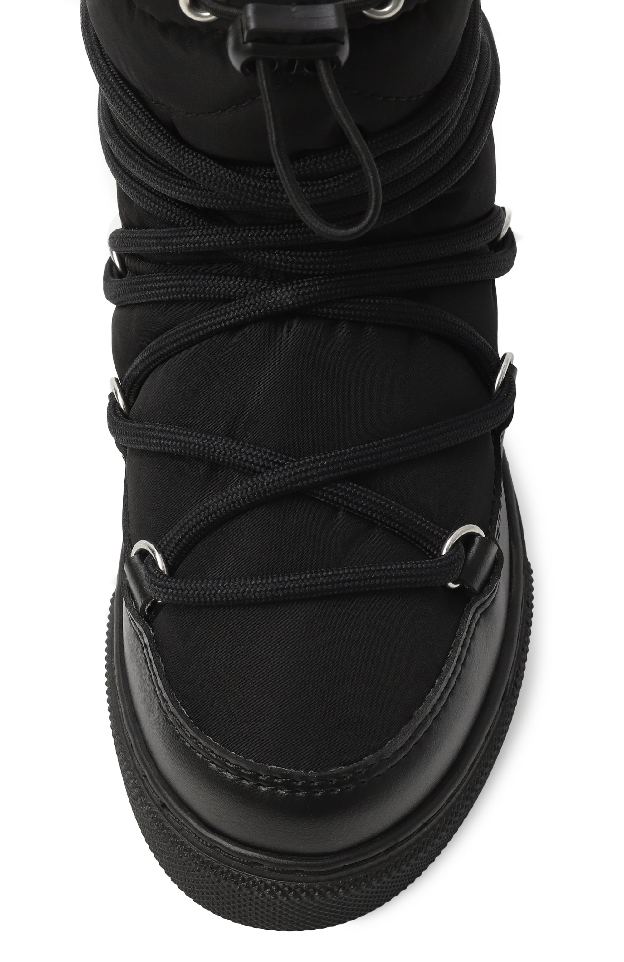 Утепленные полусапоги INUIKII черного цвета по цене 24200 руб., арт. 3001.003.0101/28-32, фото 4 Утепленные полусапоги INUIKII, арт. 3001.003.0101/28-32, фото 4