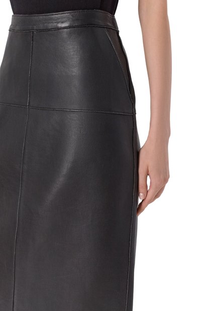 Кожаная юбка P.A.R.O.S.H., арт. MACI0CK25W-D620647S, фото 5