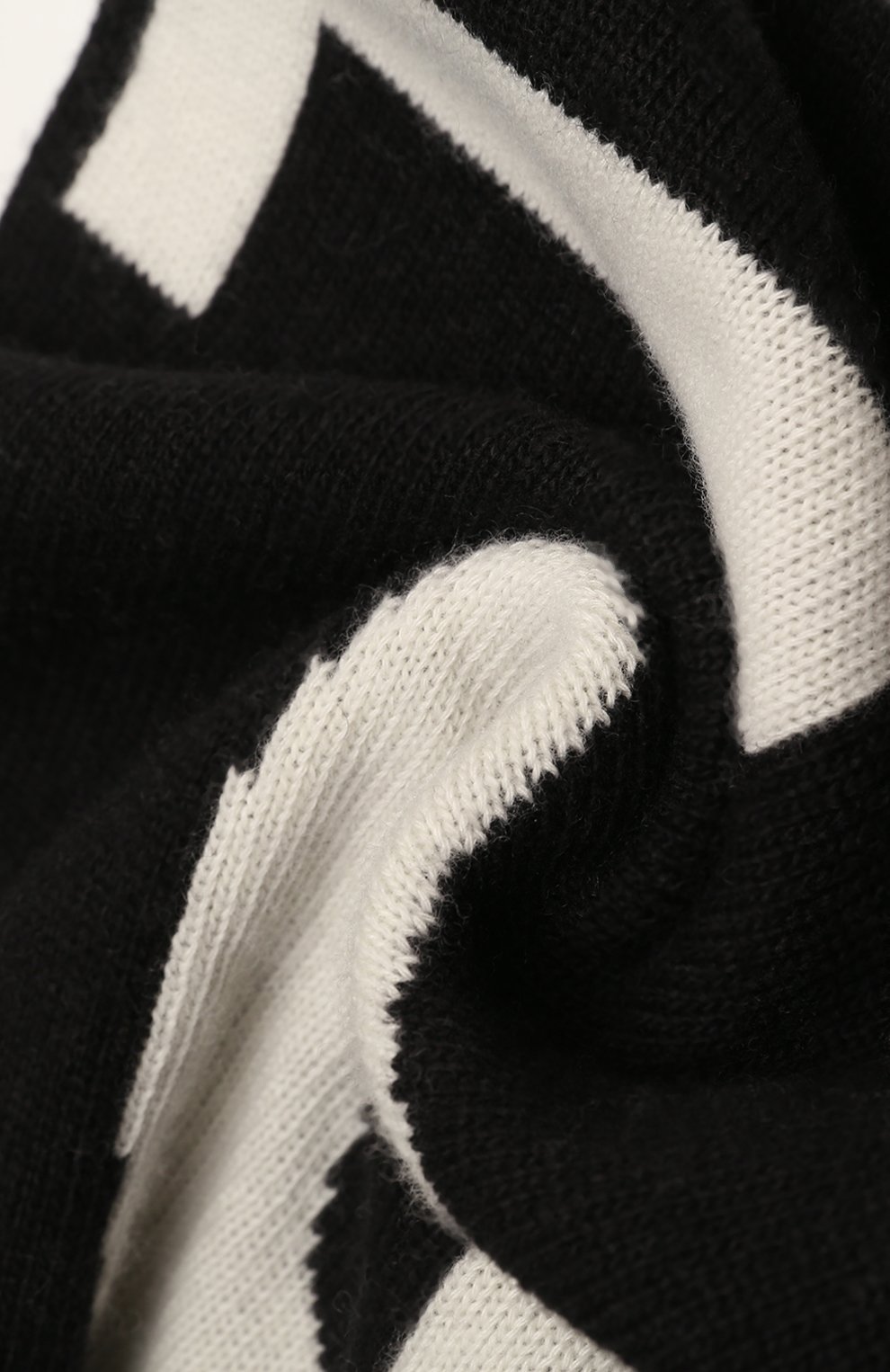 Шерстяной шарф OFF-WHITE, арт. OWMA017F22KNI0011001, фото 4