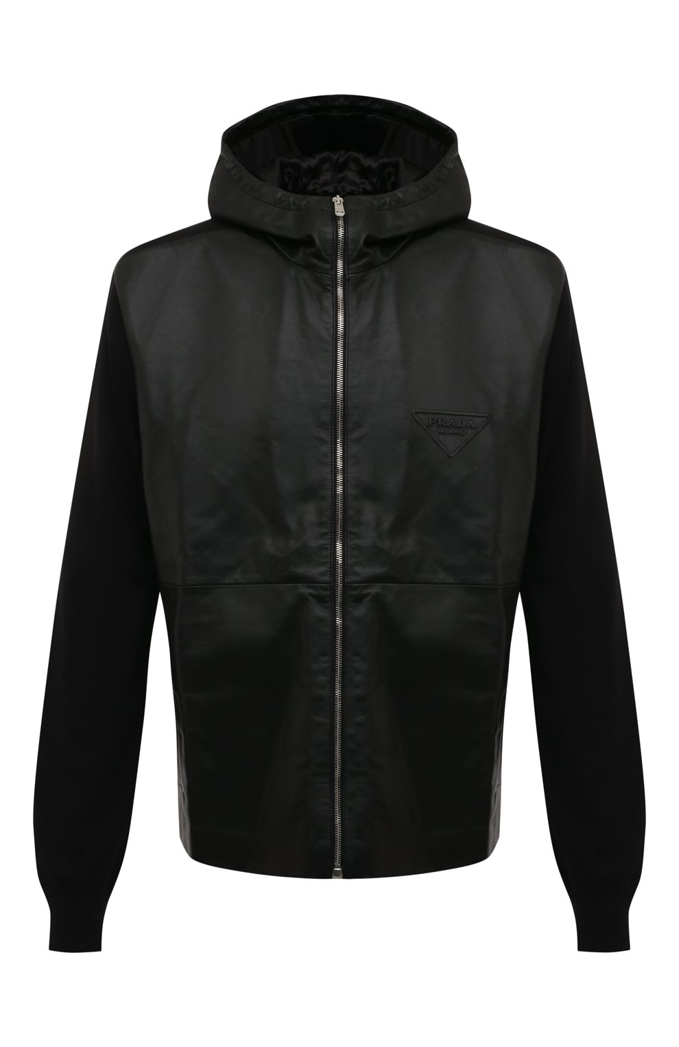 Комбинированная толстовка PRADA, арт. UMG102-1Z4R-F0002-221, фото 1