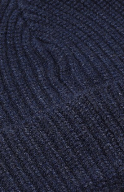 Кашемировая шапка BRUNELLO CUCINELLI синего цвета по цене 45250 руб., арт. M2294900, фото 3 Кашемировая шапка BRUNELLO CUCINELLI, арт. M2294900, фото 3