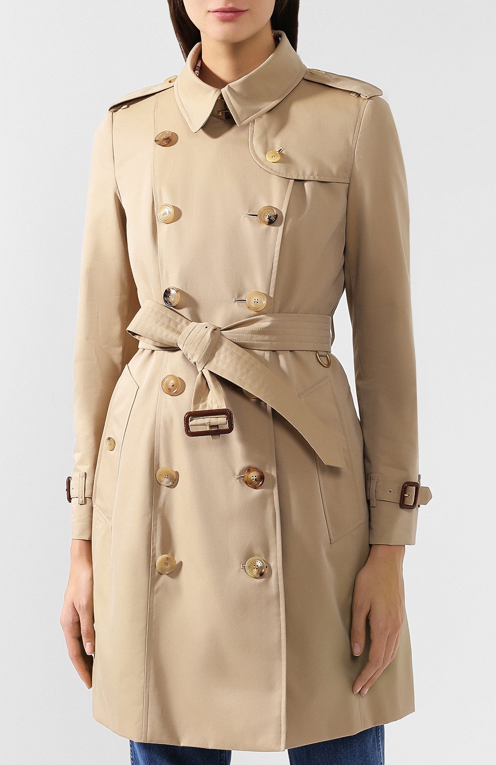 Хлопковый тренч chelsea	 BURBERRY, арт. 4073376, фото 3