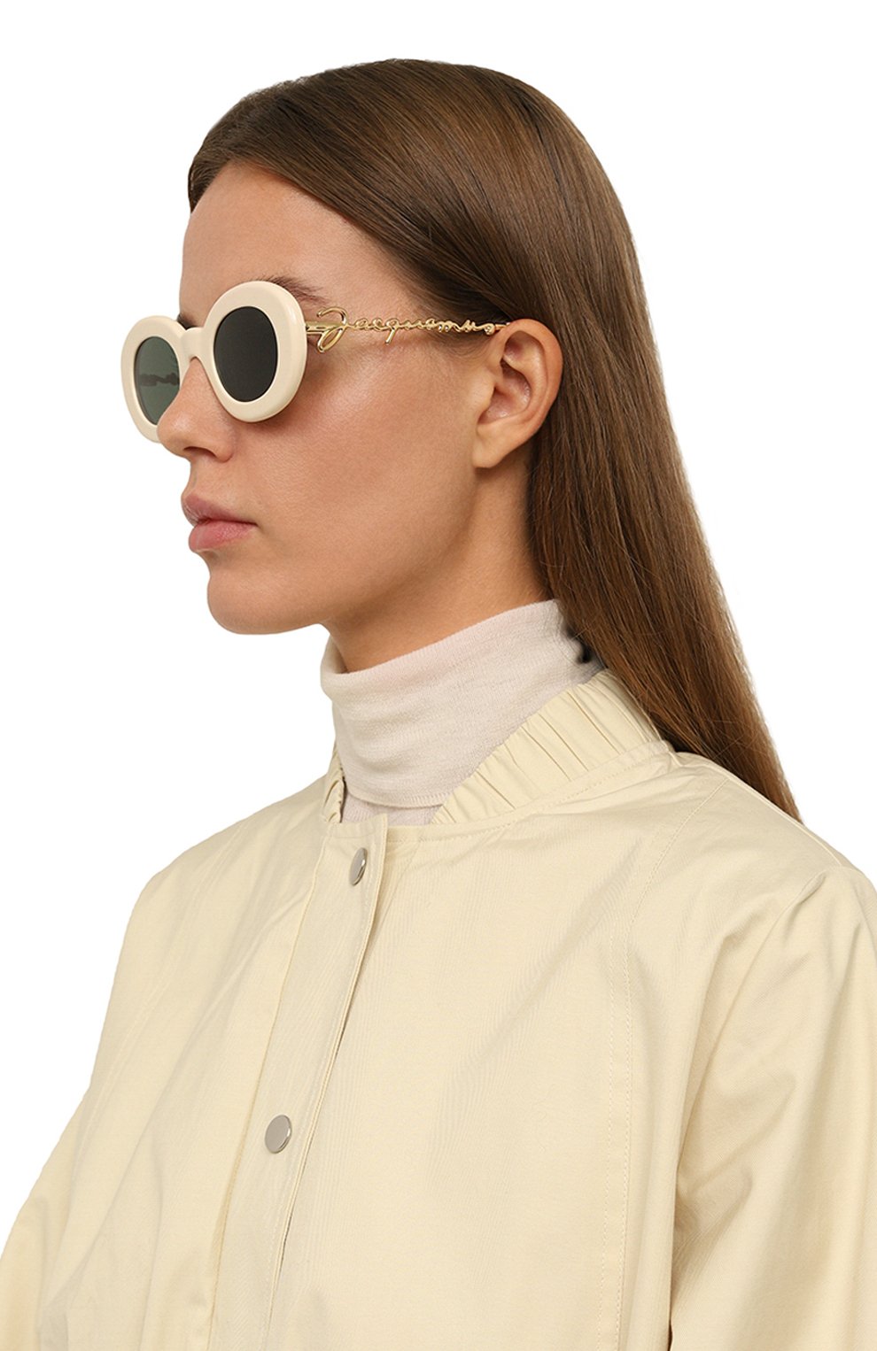 Солнцезащитные очки JACQUEMUS, арт. LES LUNETTES PRALU 0FF WHITE, фото 2