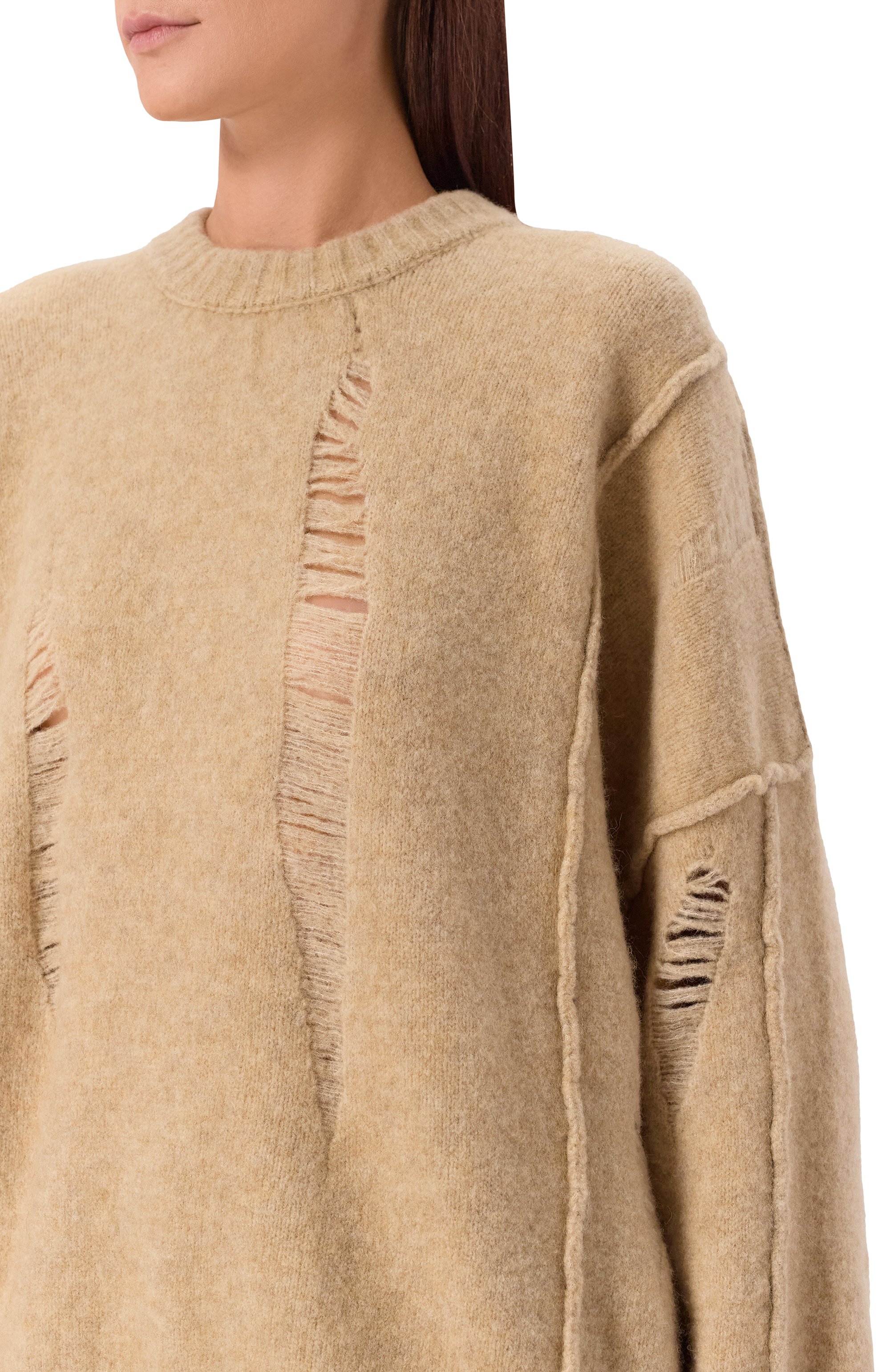 Шерстяной свитер ISABEL BENENATO, арт. UK04F25, фото 9