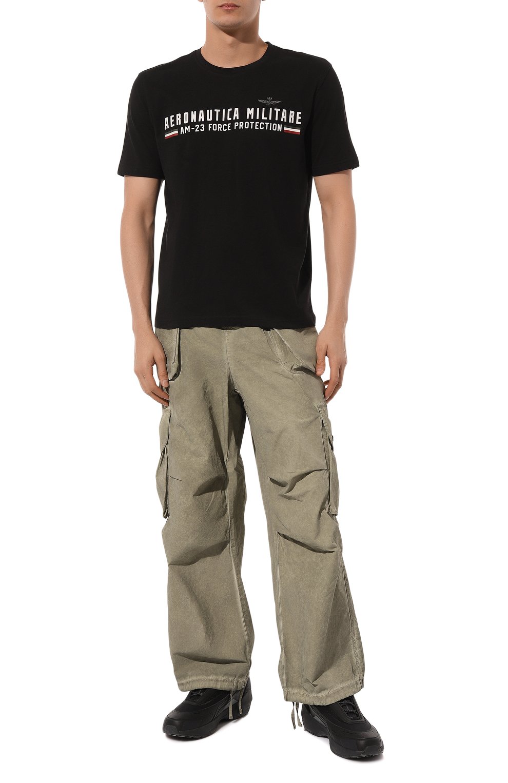Хлопковая футболка AERONAUTICA MILITARE, арт. 241/TS1942J538, фото 2