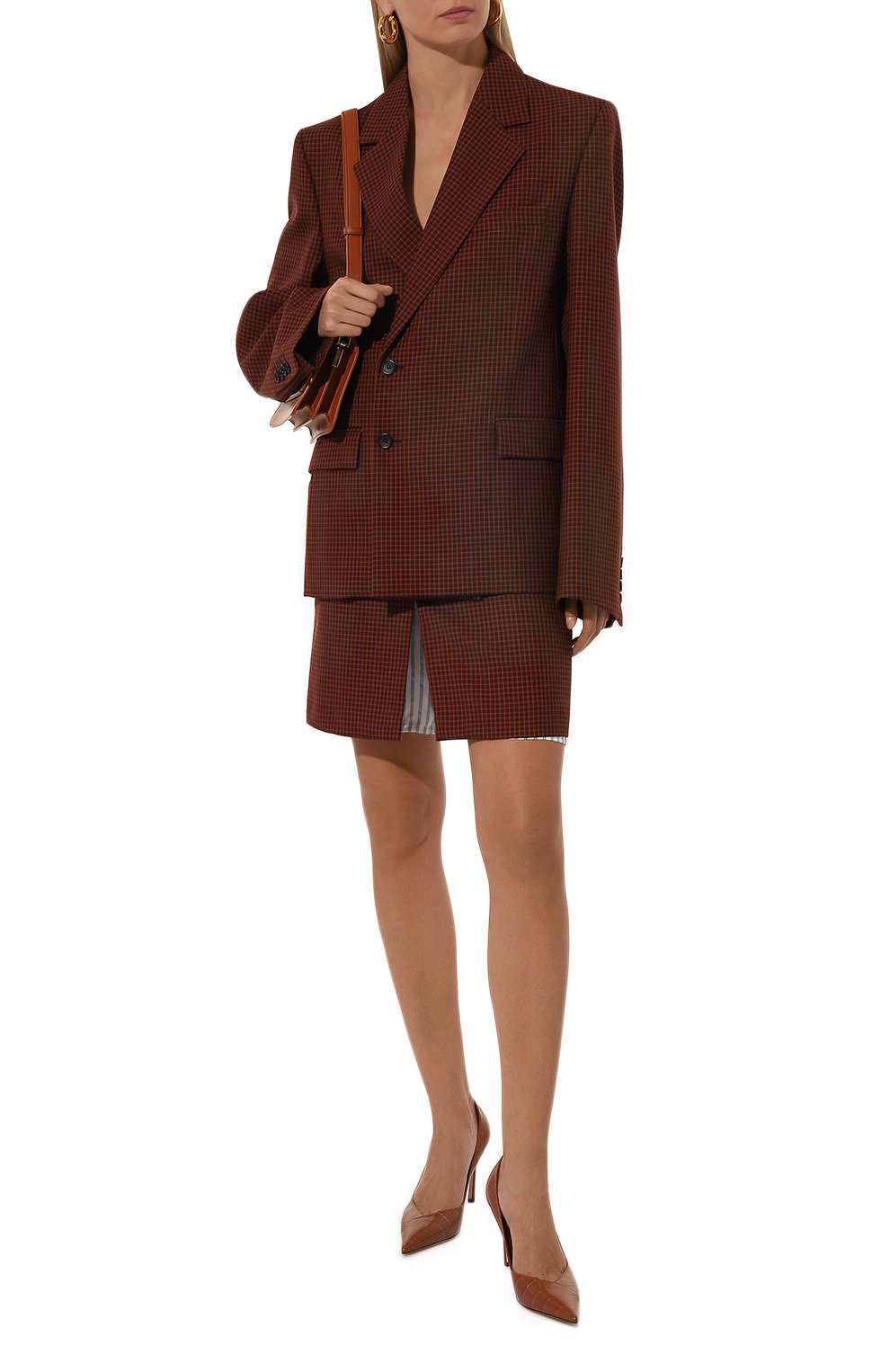 Кожаные туфли cass 95 JIMMY CHOO светло-коричневого цвета по цене 72050 руб., арт. CASS 95/CQX, фото 2 Кожаные туфли cass 95 JIMMY CHOO, арт. CASS 95/CQX, фото 2