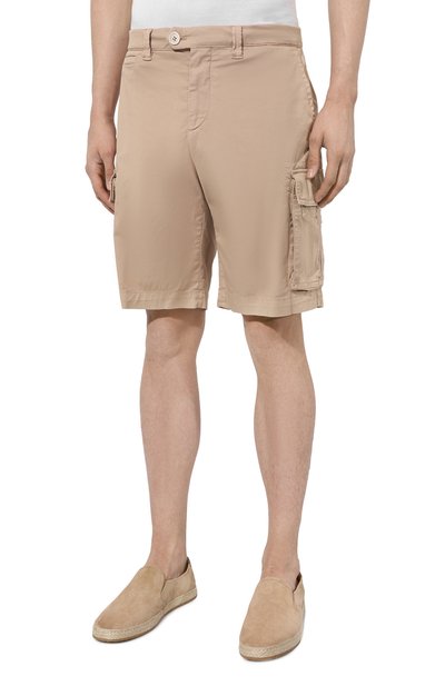 Хлопковые шорты BRUNELLO CUCINELLI, арт. M289LU0030, фото 3