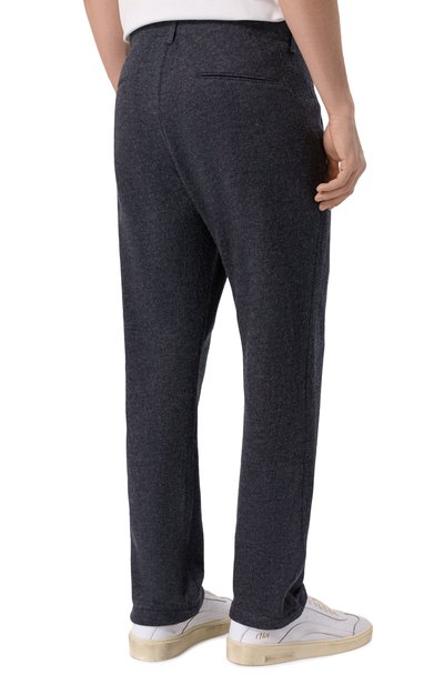 Шерстяные брюки HANNES ROETHER темно-серого цвета по цене 57250 руб., арт. BAR21BE.PLUS.502, фото 4 Шерстяные брюки HANNES ROETHER, арт. BAR21BE.PLUS.502, фото 4