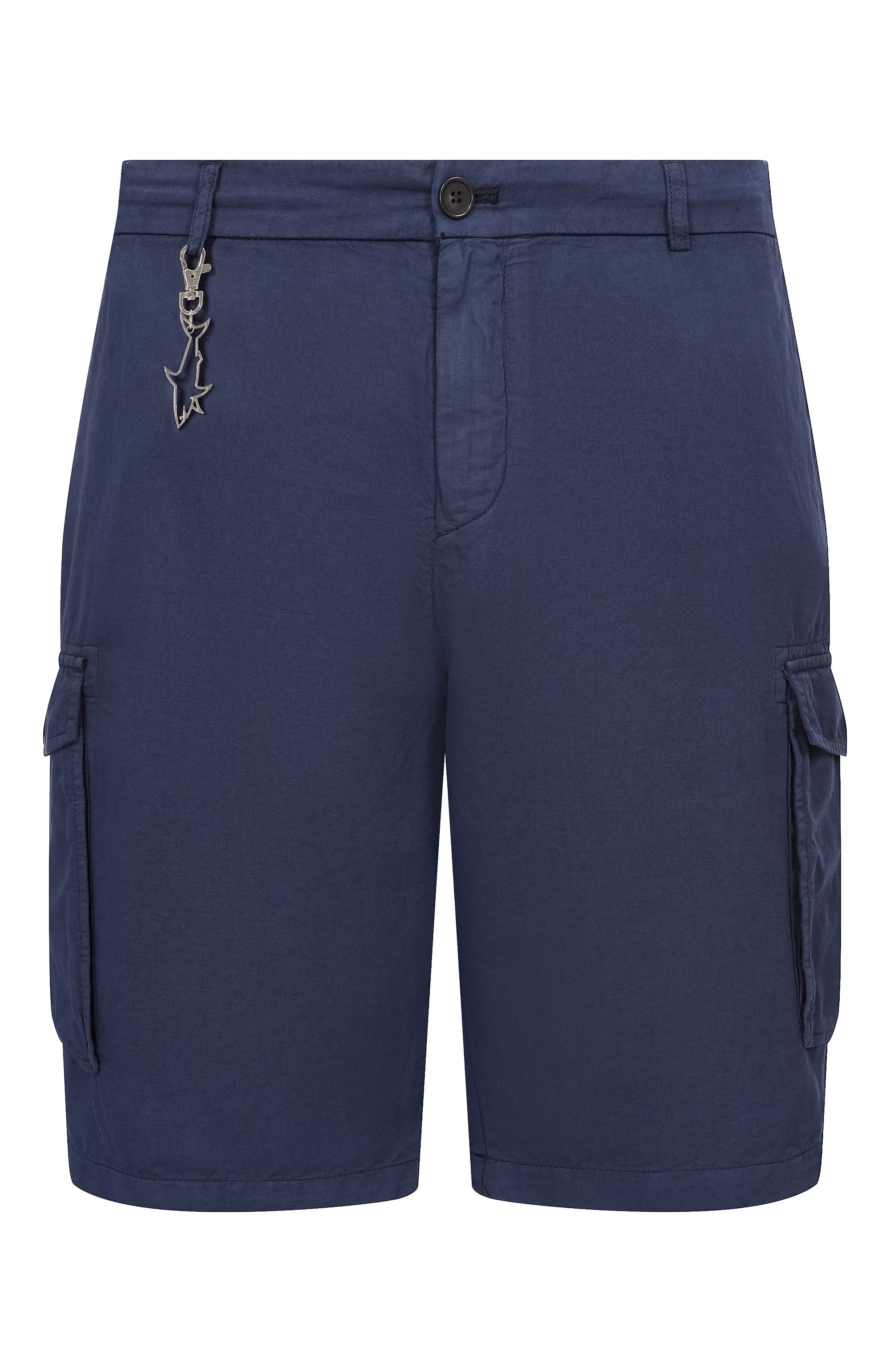 Шорты из хлопка и льна PAUL&SHARK, арт. 26414035, фото 1