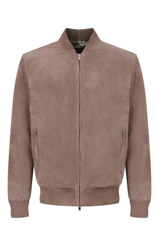 Замшевый бомбер MVST M26.2PM.L026 BIG SIZE/METIS SUEDE/PERF0RATED 6MM Бежевый M26.2PM.L026 BIG SIZE/METIS SUEDE/PERF0RATED 6MM