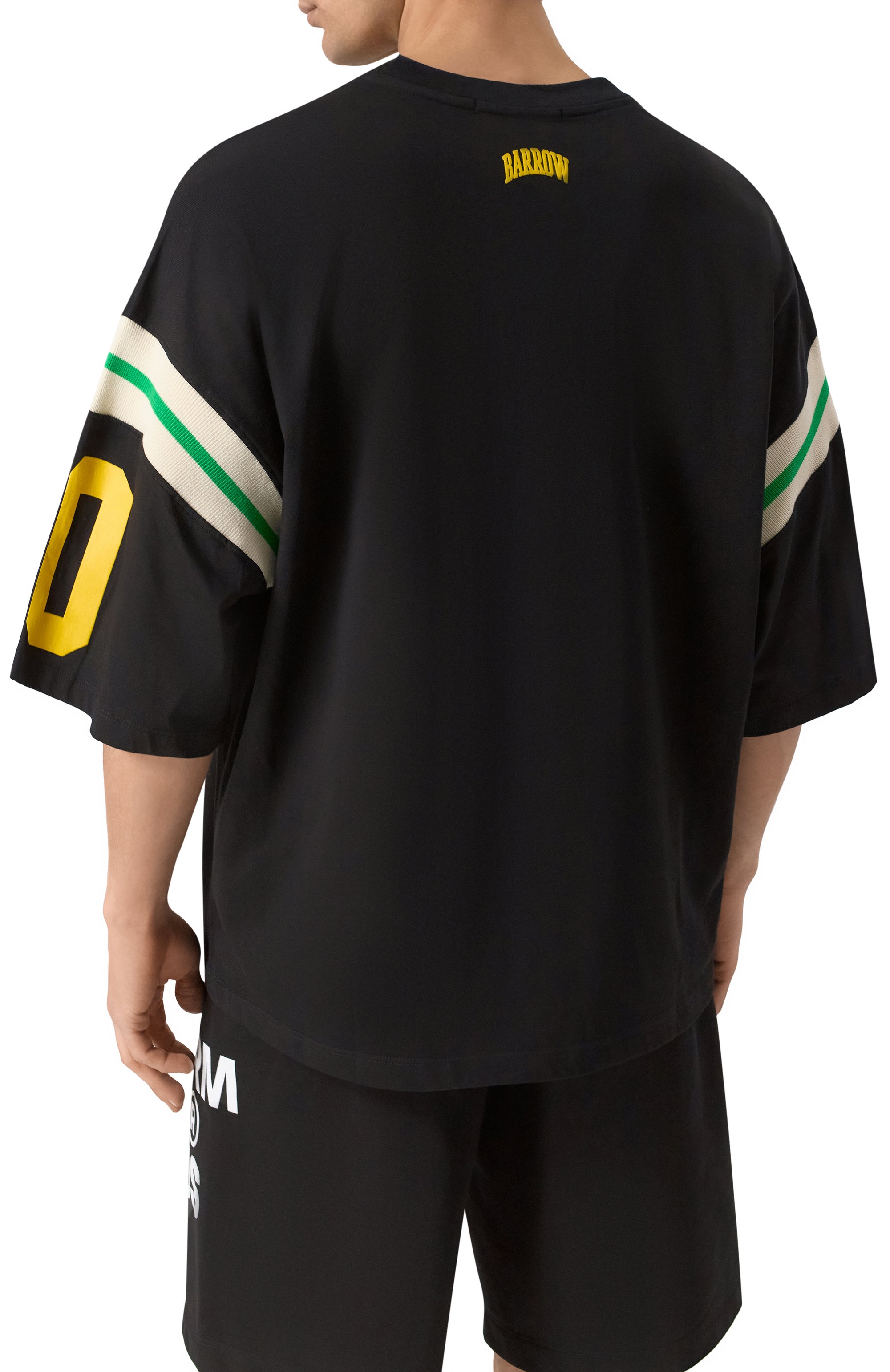 Хлопковая футболка BARROW, арт. S5BWMATH030, фото 4