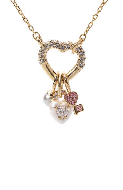 Колье idyllia SWAROVSKI золотого цвета по цене 24500 руб., арт. 5737290, фото 3 Колье idyllia SWAROVSKI, арт. 5737290, фото 3