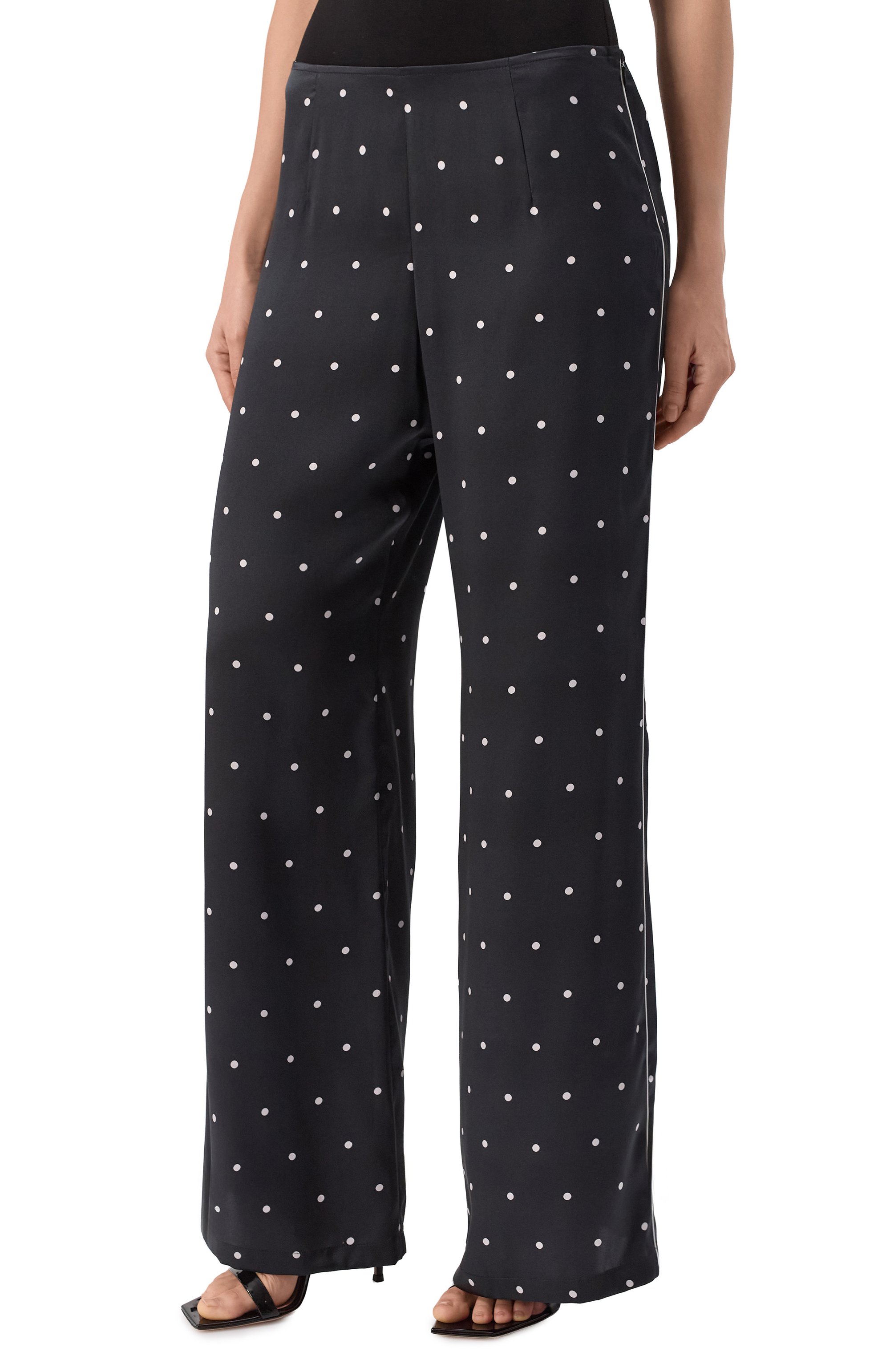 Атласные брюки YANINA, арт. T-2893, фото 3