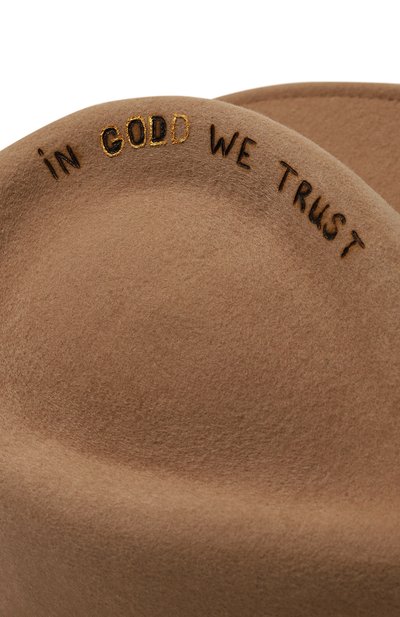 Шерстяная шляпа drop in gold (god) we trust  COCOSHNICK HEADDRESS, арт. dropingoldwetrust, фото 4