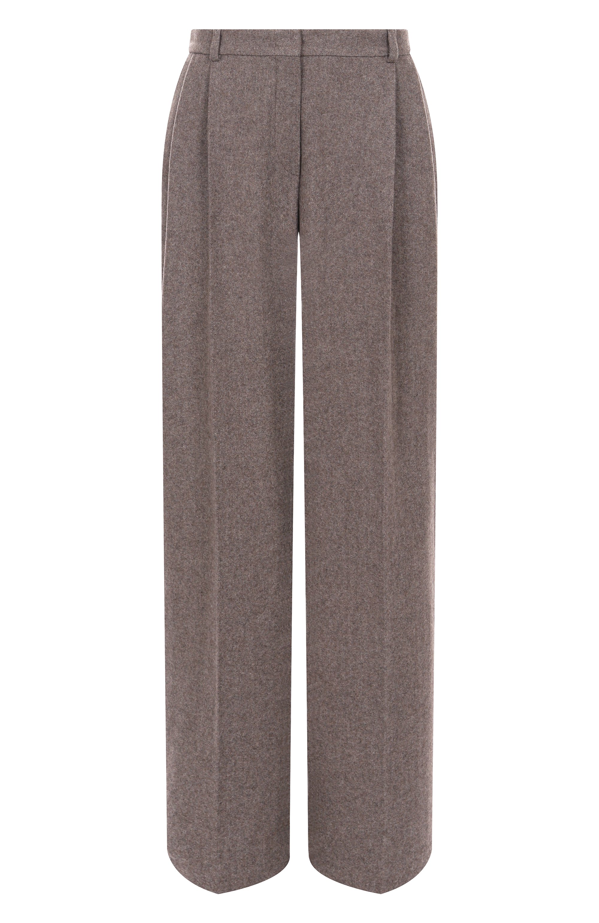 Брюки из шерсти и кашемира 12 STOREEZ бежевого цвета по цене 27000 руб., арт. 134331, фото 1 Брюки из шерсти и кашемира 12 STOREEZ, арт. 134331, фото 1