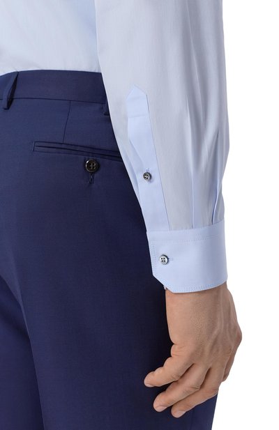 Хлопковая сорочка ZILLI, арт. F0RD01M010004401U_001, фото 5