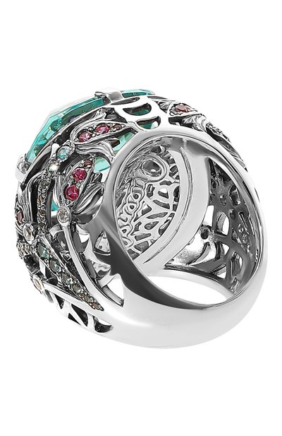 Кольцо square flower QUEENSBEE, арт. 101043, фото 3