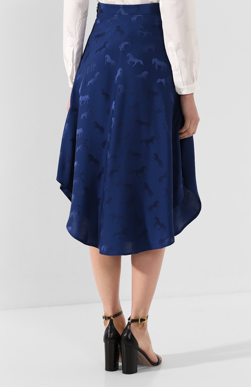 Юбка из смеси вискозы и шелка STELLA MCCARTNEY, арт. 590426/SNA57, фото 4