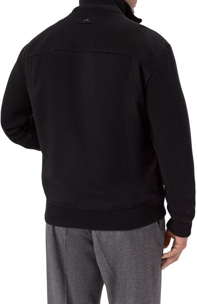 Бомбер из шерсти и кашемира PAUL&SHARK, арт. 15311301, фото 4