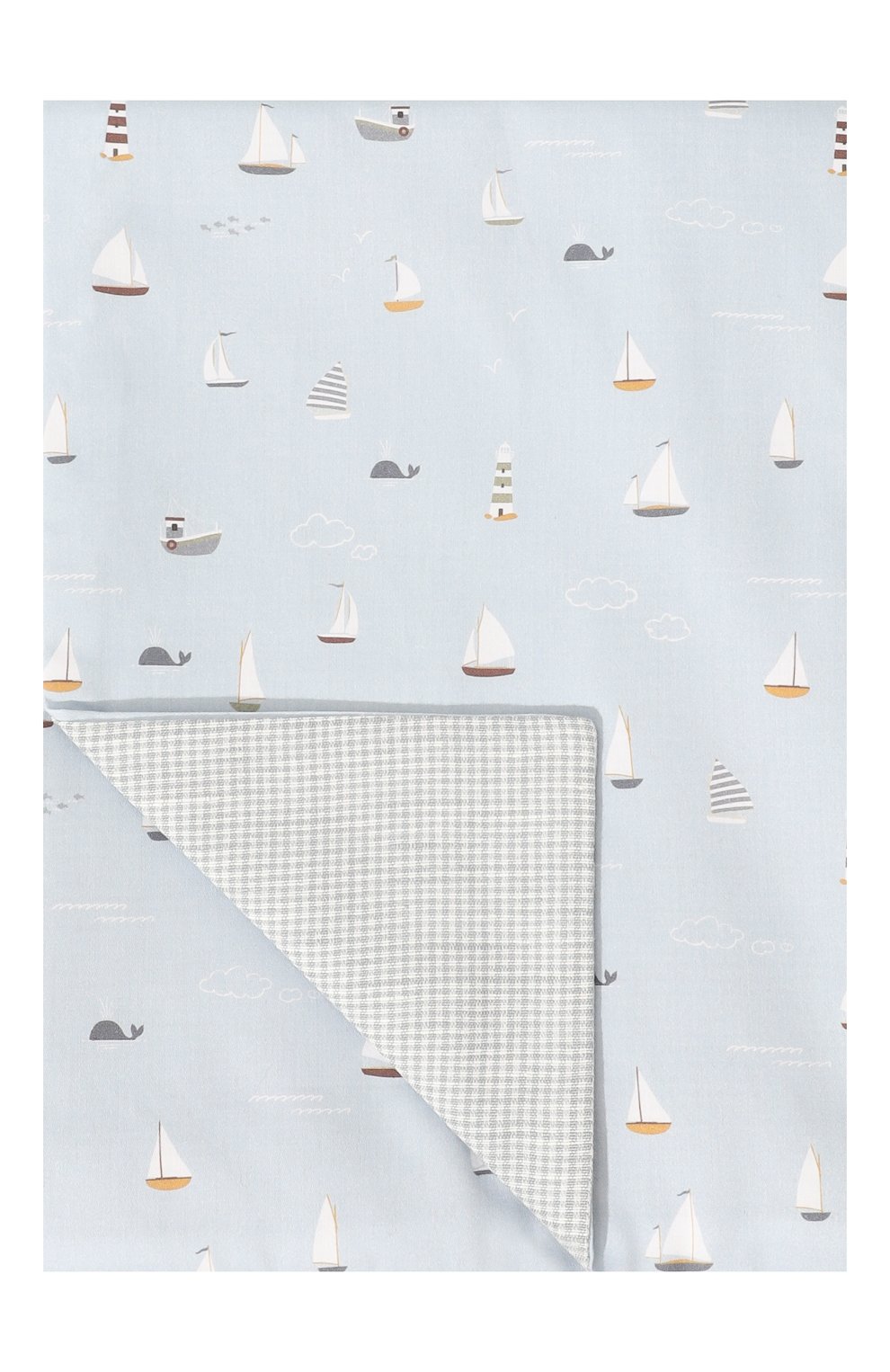 Комплект постельного белья LITTLE YOU голубого цвета по цене 16900 руб., арт. 7LY22bl0111-161, фото 3 Комплект постельного белья LITTLE YOU, арт. 7LY22bl0111-161, фото 3