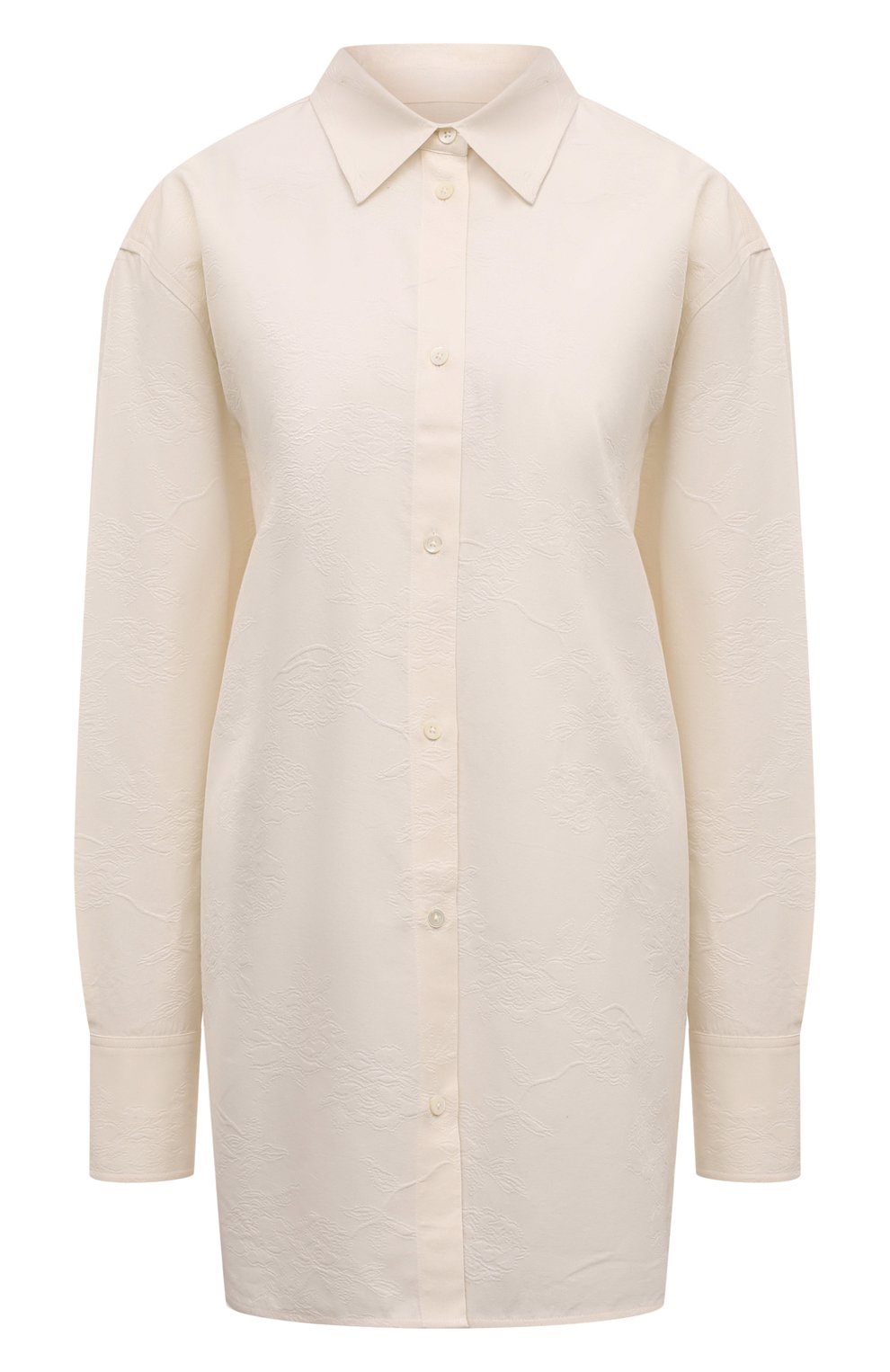 Рубашка из хлопка и вискозы TOTEME, арт. 243-WRT1415-FB0121, фото 1