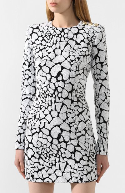 Платье с пайетками BALMAIN, арт. TF16200/X351, фото 3