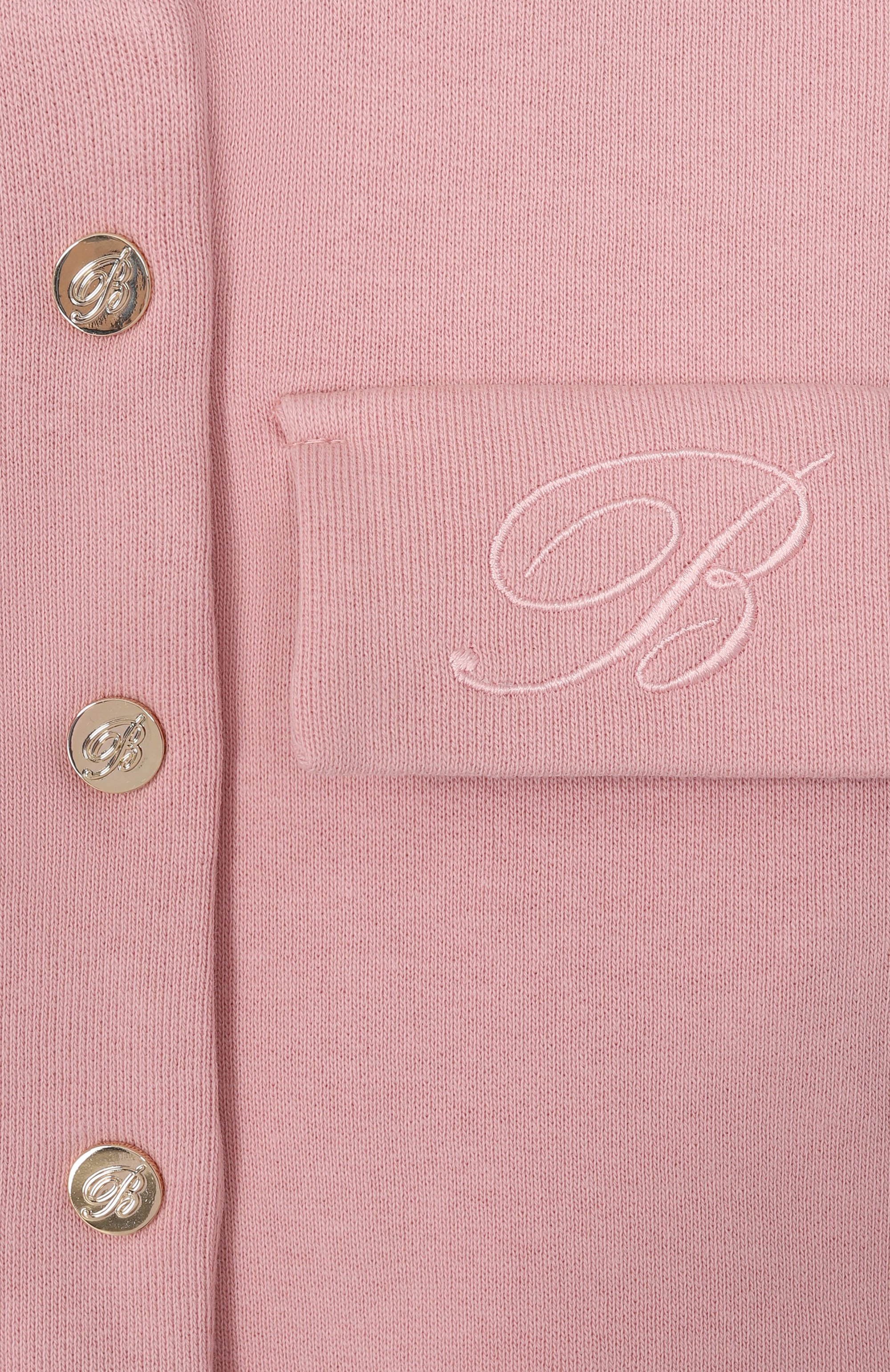 Хлопковый кардиган BLUMARINE, арт. BGFE0160/FF016_001, фото 3