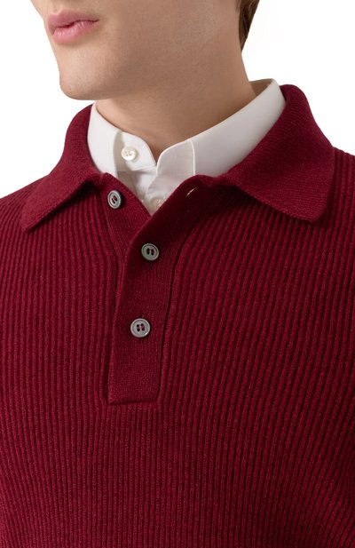 Поло из шерсти и кашемира GRAN SASSO, арт. 57161/19679, фото 5