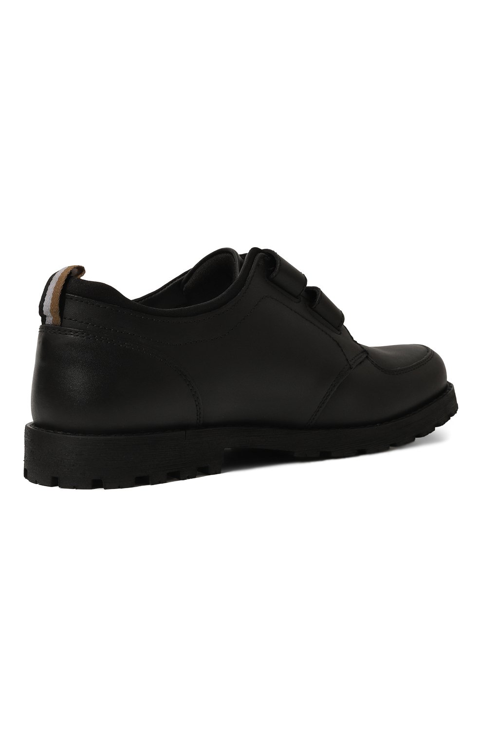 Кожаные дерби BOSS черного цвета по цене 11900 руб., арт. J51642, фото 3 Кожаные дерби BOSS, арт. J51642, фото 3