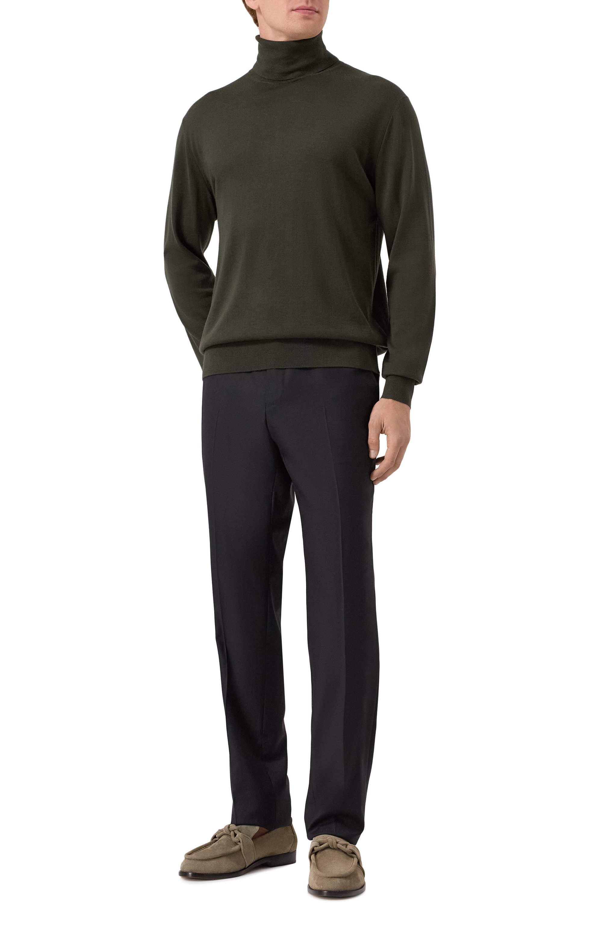 Замшевые лоферы astaire BOTTEGA VENETA, арт. 796445/V3QE1, фото 2