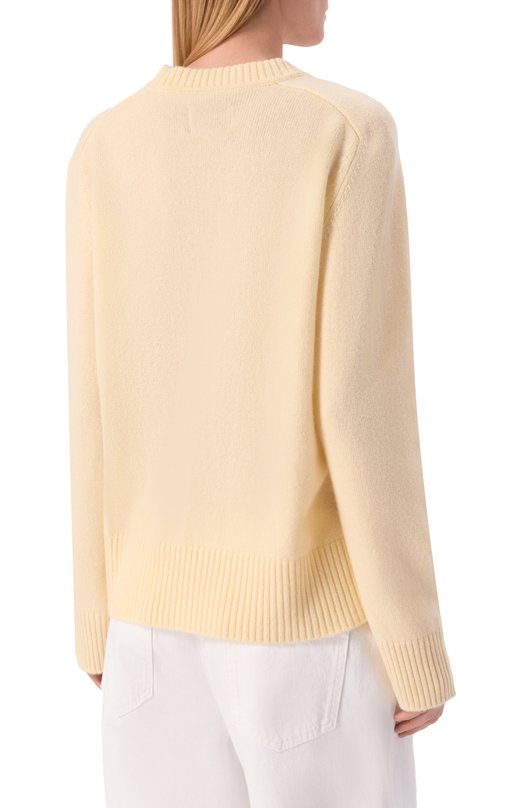 Кашемировый свитер Loulou de Saison BALTRA LDS Жёлтый  BALTRA LDS Фото 4