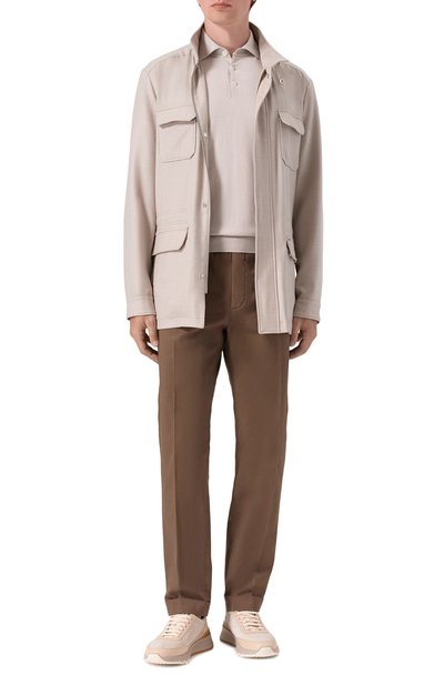 Хлопковое поло BRUNELLO CUCINELLI, арт. M29800125, фото 2