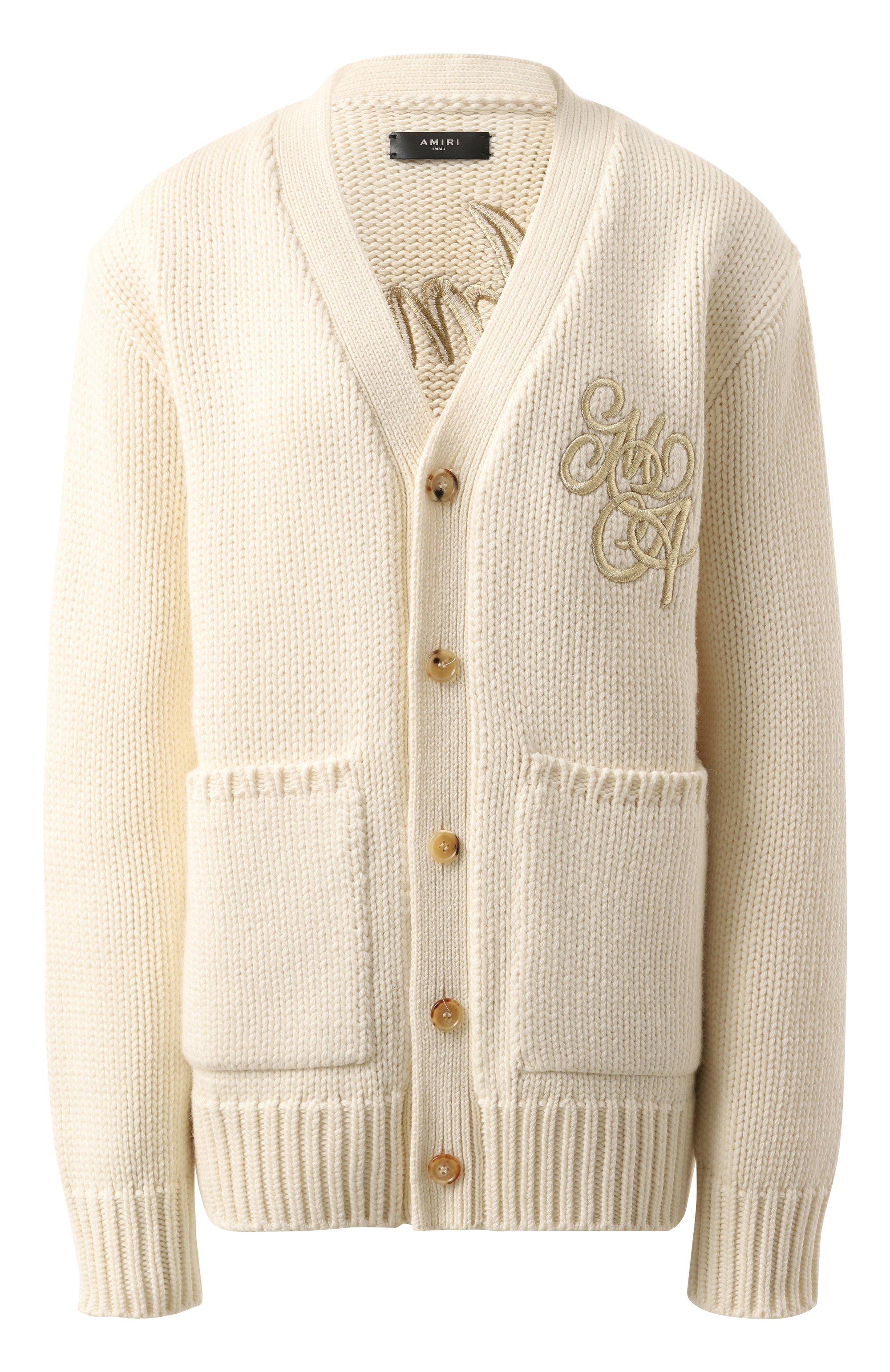 Кардиган из шерсти и вискозы AMIRI, арт. AWKNCD1007, фото 1