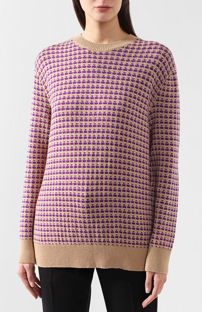 Пуловер из смеси кашемира и шерсти DRIES VAN NOTEN, арт. 191-11285-7714, фото 3